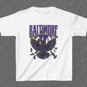 Baltimore Football Shirt,  NFL Team Apparel, Graphic T-Shirt 152